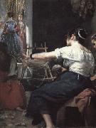 Diego Velazquez Detail of The Spinners or The Fable of Arachne china oil painting reproduction